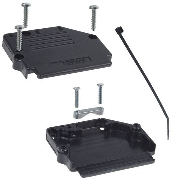 863093C37ALF Amphenol ICC (FCI)  Carcasas traseras para conectores D-Sub en forma de D